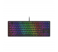 Клавіатура Hator Rockfall 2 Mecha TKL Orange USB Black (HTK-520)