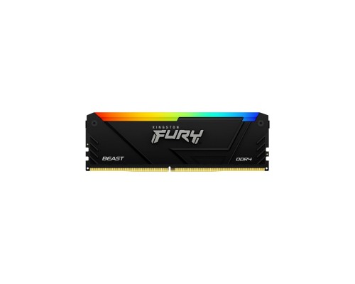 Модуль пам'яті для комп'ютера DDR4 16GB 3600 MHz Beast RGB Kingston Fury (ex.HyperX) (KF436C18BB2A/16)