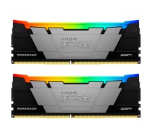 Модуль пам'яті для комп'ютера DDR4 64GB (2x32GB) 3200 MHz FURYRenegadeRGB Kingston Fury (ex.HyperX) (KF432C16RB2AK2/64)