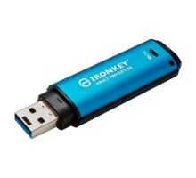 USB флеш накопичувач Kingston 16GB IronKey Vault Privacy 50 Blue USB 3.2 (IKVP50/16GB)