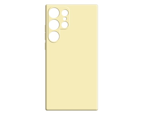 Чохол до мобільного телефона MAKE Samsung S24 Ultra Silicone Yellow (MCL-SS24UYE)