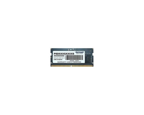 Модуль пам'яті для ноутбука SoDIMM DDR5 16GB 5600 MHz Patriot (PSD516G560081S)