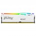 Модуль пам'яті для комп'ютера DDR5 16GB 5200 MHz Beast RGB EXPO White Kingston Fury (ex.HyperX) (KF552C36BWEA-16)