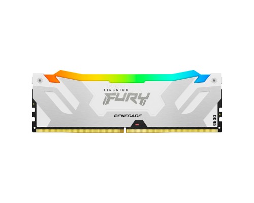 Модуль пам'яті для комп'ютера DDR5 16GB 6400 MHz Renegade White/Silver Kingston Fury (ex.HyperX) (KF564C32RWA-16)