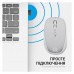 Мишка OfficePro M267G Silent Click Wireless Gray (M267G)