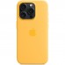 Чохол до мобільного телефона Apple iPhone 15 Pro Silicone Case with MagSafe - Sunshine,Model A3125 (MWNK3ZM/A)