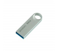 USB флеш накопичувач Goodram 64GB UNO3 Steel USB 3.2 (UNO3-0640S0R11)