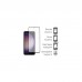 Чохол до мобільного телефона Dengos Kit for Samsung Galaxy S23 FE case + glass (Purple) (DG-KM-12)