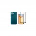 Чохол до мобільного телефона Dengos Kit for Xiaomi Redmi 13C case + glass (Green) (DG-KM-54)