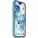 Чохол до мобільного телефона Apple iPhone 15 Silicone Case with MagSafe - Light Blue,Model A3123 (MWND3ZM/A)