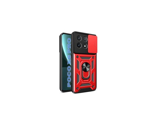 Чохол до мобільного телефона BeCover Military Poco X6 Pro Red (711160)