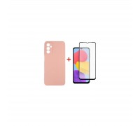 Чохол до мобільного телефона Dengos Samsung Galaxy M13 Case + Glass (Pink) (DG-KM-72)