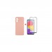 Чохол до мобільного телефона Dengos Samsung Galaxy M13 Case + Glass (Pink) (DG-KM-72)