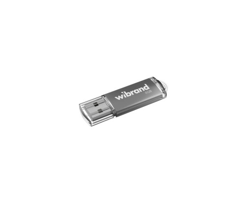 USB флеш накопичувач Wibrand 8GB Cougar Silver USB 2.0 (WI2.0/CU8P1S)