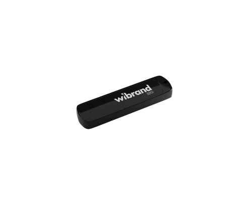 USB флеш накопичувач Wibrand 32GB Grizzly Black USB 2.0 (WI2.0/GR32P3B)