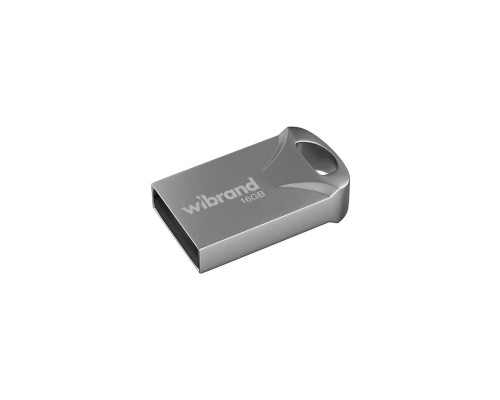 USB флеш накопичувач Wibrand 16GB Hawk Silver USB 2.0 (WI2.0/HA16M1S)