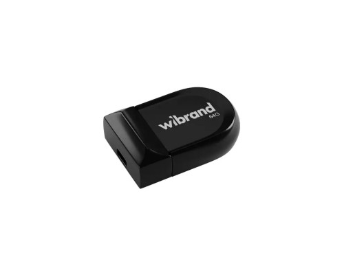 USB флеш накопичувач Wibrand 64GB Scorpio Black USB 2.0 (WI2.0/SC64M3B)