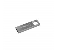 USB флеш накопичувач Wibrand 64GB Shark Silver USB 2.0 (WI2.0/SH64U4S)