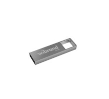 USB флеш накопичувач Wibrand 64GB Shark Silver USB 2.0 (WI2.0/SH64U4S)