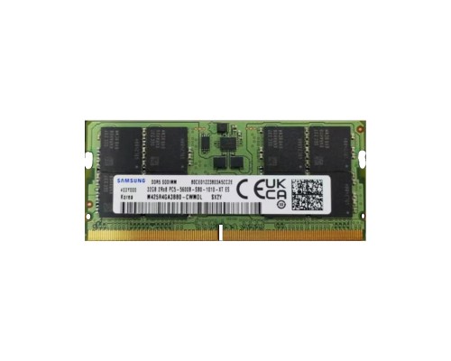 Модуль пам'яті для ноутбука SoDIMM DDR5 32GB 5600 MHz Samsung (M425R4GA3BB0-CWM)