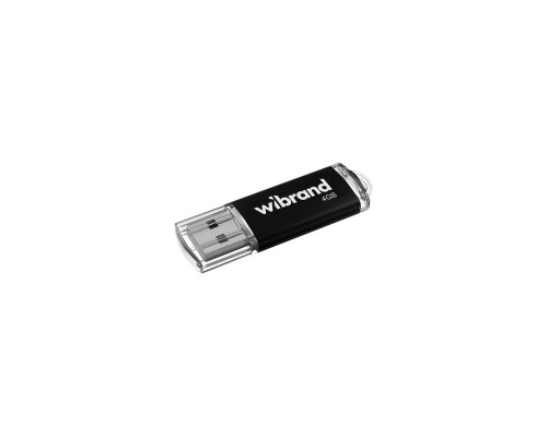 USB флеш накопичувач Wibrand 4GB Cougar BlackUSB 2.0 (WI2.0/CU4P1B)