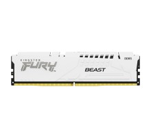 Модуль пам'яті для комп'ютера DDR5 16GB 6400 MHz Beast White XMP Kingston Fury (ex.HyperX) (KF564C32BW-16)