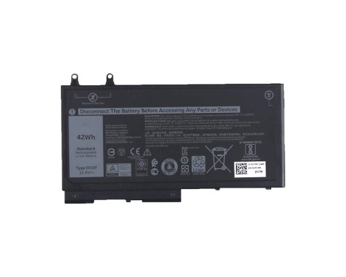 Акумулятор до ноутбука Dell Latitude 5400 1V1XF, 42Wh (3500mAh), 3cell, 11.1V, Li-ion AlSoft (A47940)