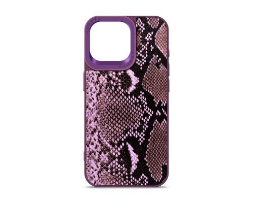 Чохол до мобільного телефона Harder Genuine Snake Apple iPhone 15 Pro Max Dark Purple (ARM76785)