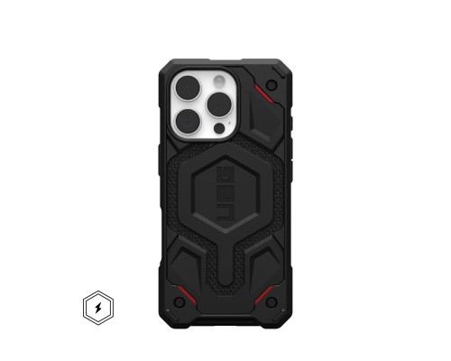 Чохол до мобільного телефона UAG iPhone 16 Pro Monarch Pro Magsafe Kevlar Black (114456113940)