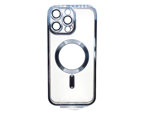 Чохол до мобільного телефона BeCover TPU Chrome Case (MagSafe) для Apple iPhone 16 Pro Max Sierra Blue (712087)