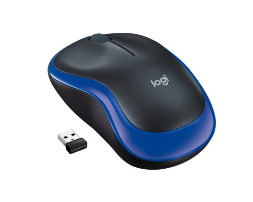 Мишка Logitech M185 blue (910-002239)