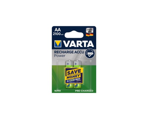 Акумулятор Varta AA Rechargeable Accu 2100mAh * 2 (56706101402)