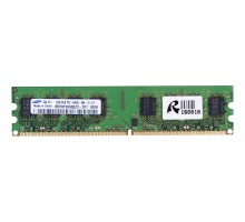 Модуль пам'яті для комп'ютера DDR2 2GB 800 MHz Samsung (M378B5663QZ3-CF7 / M378T5663QZ3-CF7)