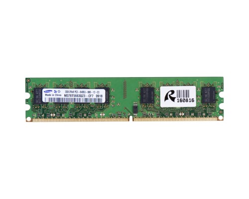 Модуль пам'яті для комп'ютера DDR2 2GB 800 MHz Samsung (M378B5663QZ3-CF7 / M378T5663QZ3-CF7)