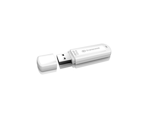 USB флеш накопичувач Transcend 128GB JetFlash 730 White USB 3.0 (TS128GJF730)