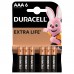 Батарейка Duracell AAA лужні 6 шт. в упаковці (5000394107472 / 81483511)