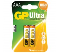 Батарейка Gp AAA LR03 ULTRA Alcaline * 2 (24AU-U2 / 4891199027642)