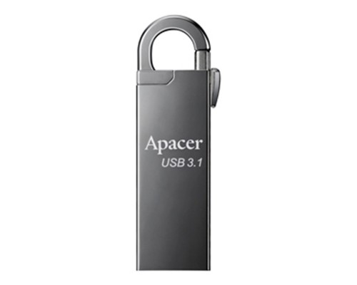 USB флеш накопичувач Apacer 64GB AH15A Ashy USB 3.1 (AP64GAH15AA-1)