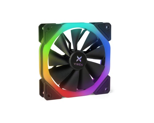 Кулер до корпусу Vinga RGB fan-06