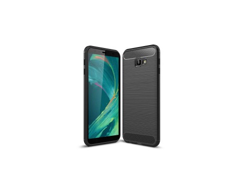 Чохол до мобільного телефона Laudtec для Samsung J4 Plus/J415 Carbon Fiber (Black) (LT-J415F)