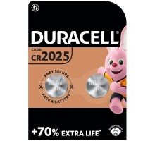 Батарейка Duracell CR 2025 / DL 2025 * 2 (5000394203907 / 5008922)