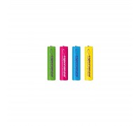 Акумулятор Esperanza AAA 1000mAh Ni-MH * 4 mix of colors (EZA107)