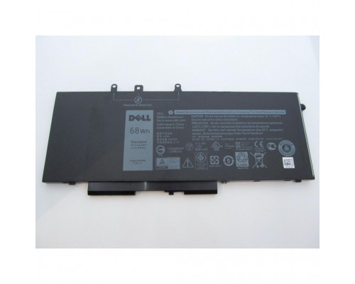 Акумулятор до ноутбука Dell Latitude 5480 GJKNX (long), 68Wh (8500mAh), 4cell, 7.6V, Li- (A47312)