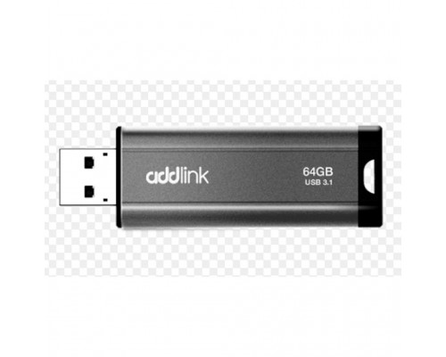 USB флеш накопичувач AddLink 64GB U65 Gray USB 3.1 (ad64GBU65G3)