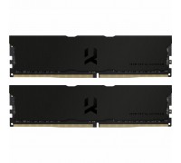 Модуль пам'яті для комп'ютера DDR4 16GB (2x8GB) 3600 MHz Iridium Pro Deep Black Goodram (IRP-K3600D4V64L18S/16GDC)