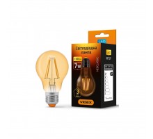 Лампочка TITANUM Filament A60 7W E27 2200K бронза (TLFA6007272A)