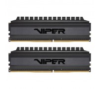 Модуль пам'яті для комп'ютера DDR4 32GB (2x16GB) 3000 MHz Viper 4 Blackout Patriot (PVB432G300C6K)