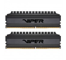 Модуль пам'яті для комп'ютера DDR4 32GB (2x16GB) 3000 MHz Viper 4 Blackout Patriot (PVB432G300C6K)