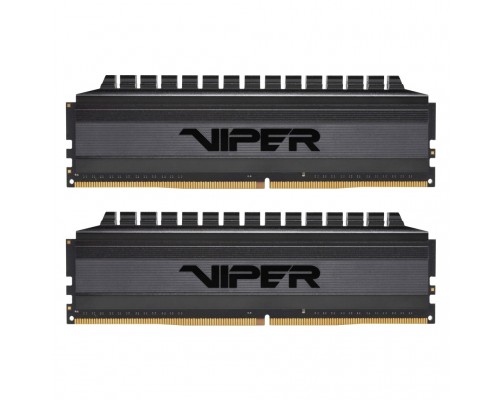 Модуль пам'яті для комп'ютера DDR4 32GB (2x16GB) 3000 MHz Viper 4 Blackout Patriot (PVB432G300C6K)