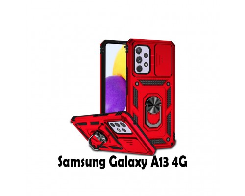 Чохол до мобільного телефона BeCover Military Samsung Galaxy A13 4G SM-A135 Red (707395)